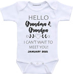 Customized Baby Announcement Custom Pregnancy Reveal Clothes