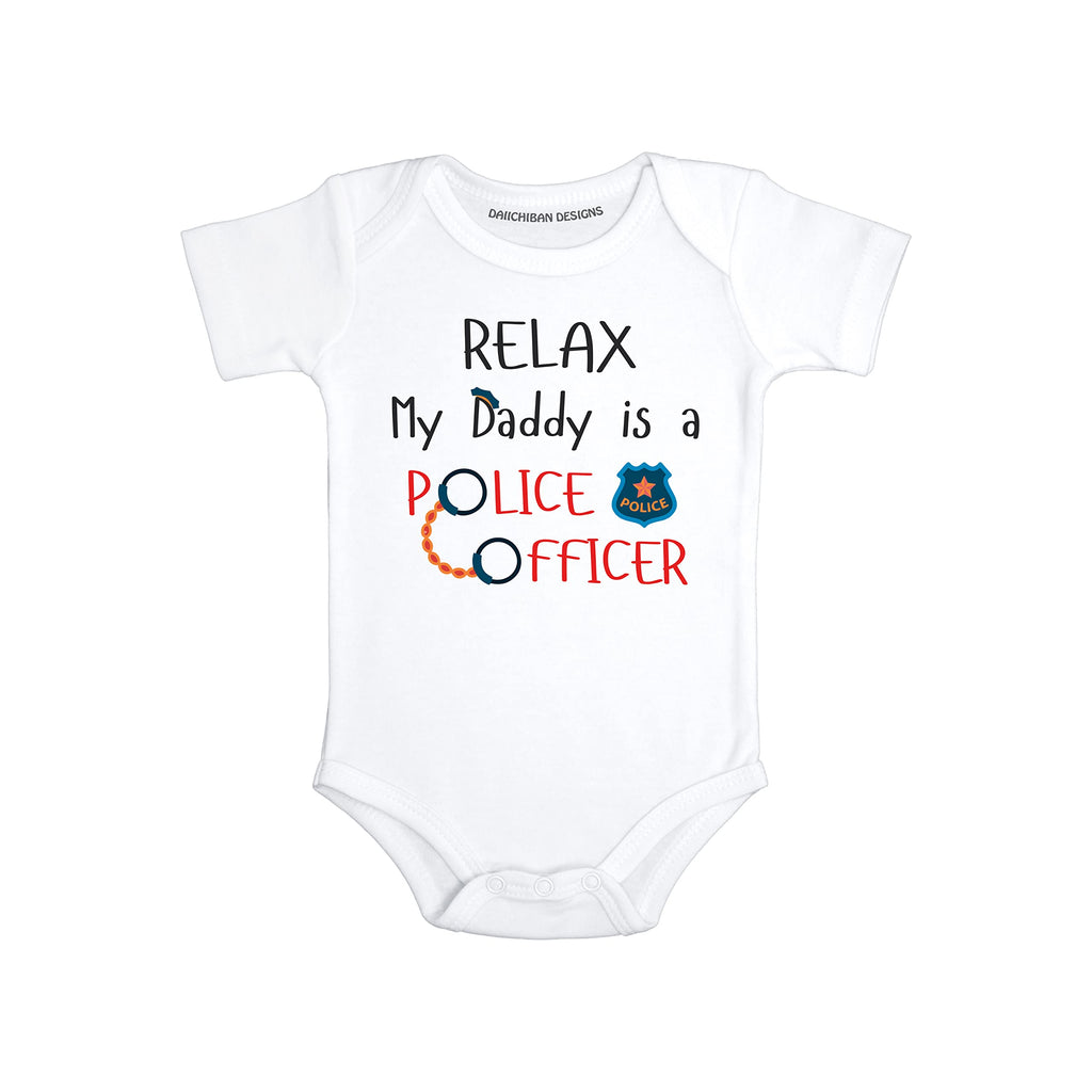 Police Daddy baby clothes Police officer baby outfit
