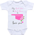 Daiichiban Designs Custom Aunt and Uncle baby gifts Oklahoma baby clothes