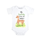 Daiichiban Designs Auntie baby clothes unisex Personalized baby gifts with name