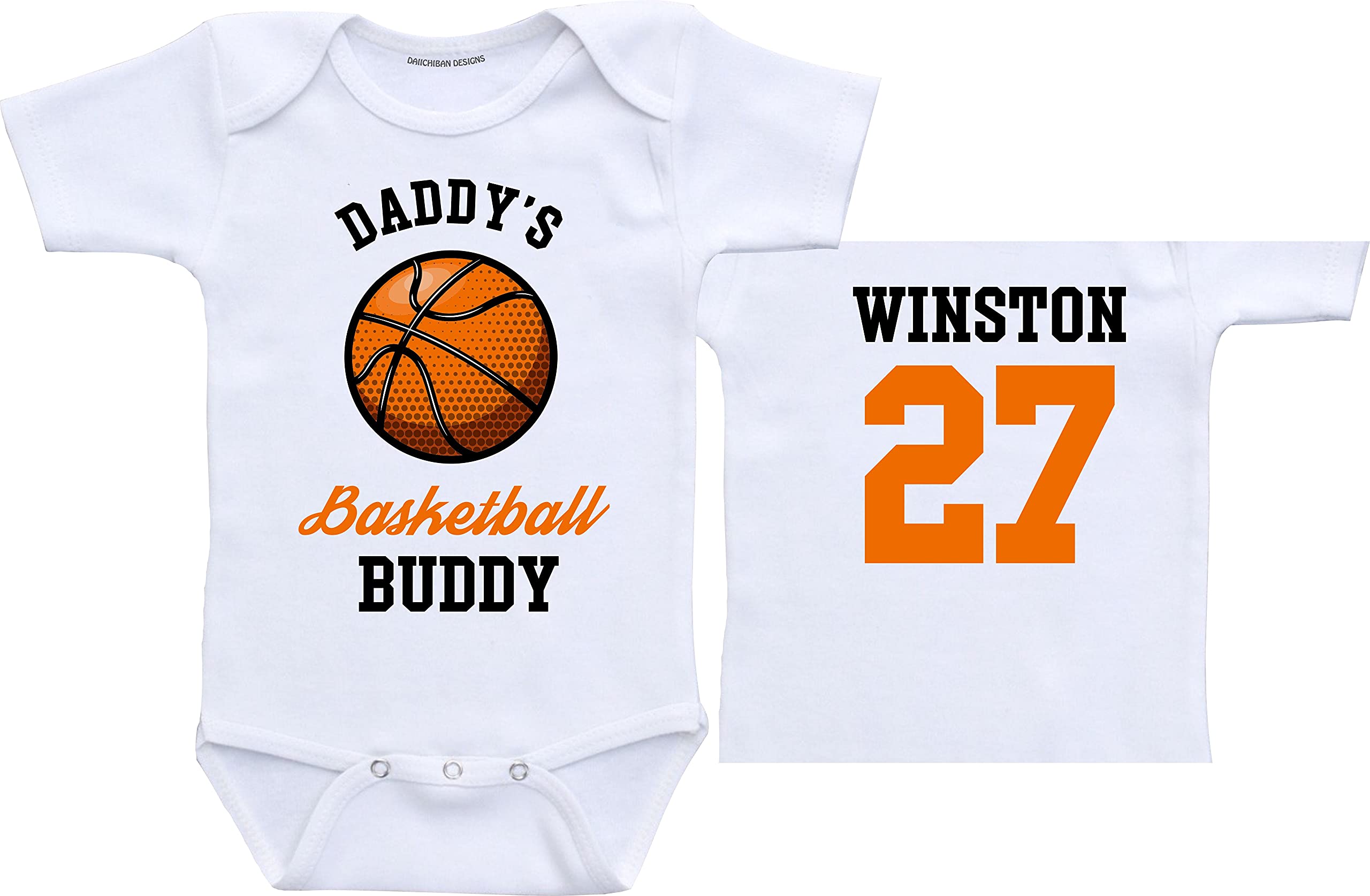 Daiichiban Designs Basketball baby clothes boy girl sports baby outfit