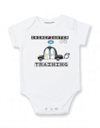 Daiichiban Designs Police Baby Bodysuit – “Crimefighting in Training” – Law Enforcement Baby Clothes