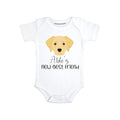 Personalized Labrador Retriever baby clothes dog sibling baby clothes