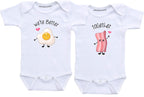 Daiichiban Designs We're better together Twin baby clothes boy and girl