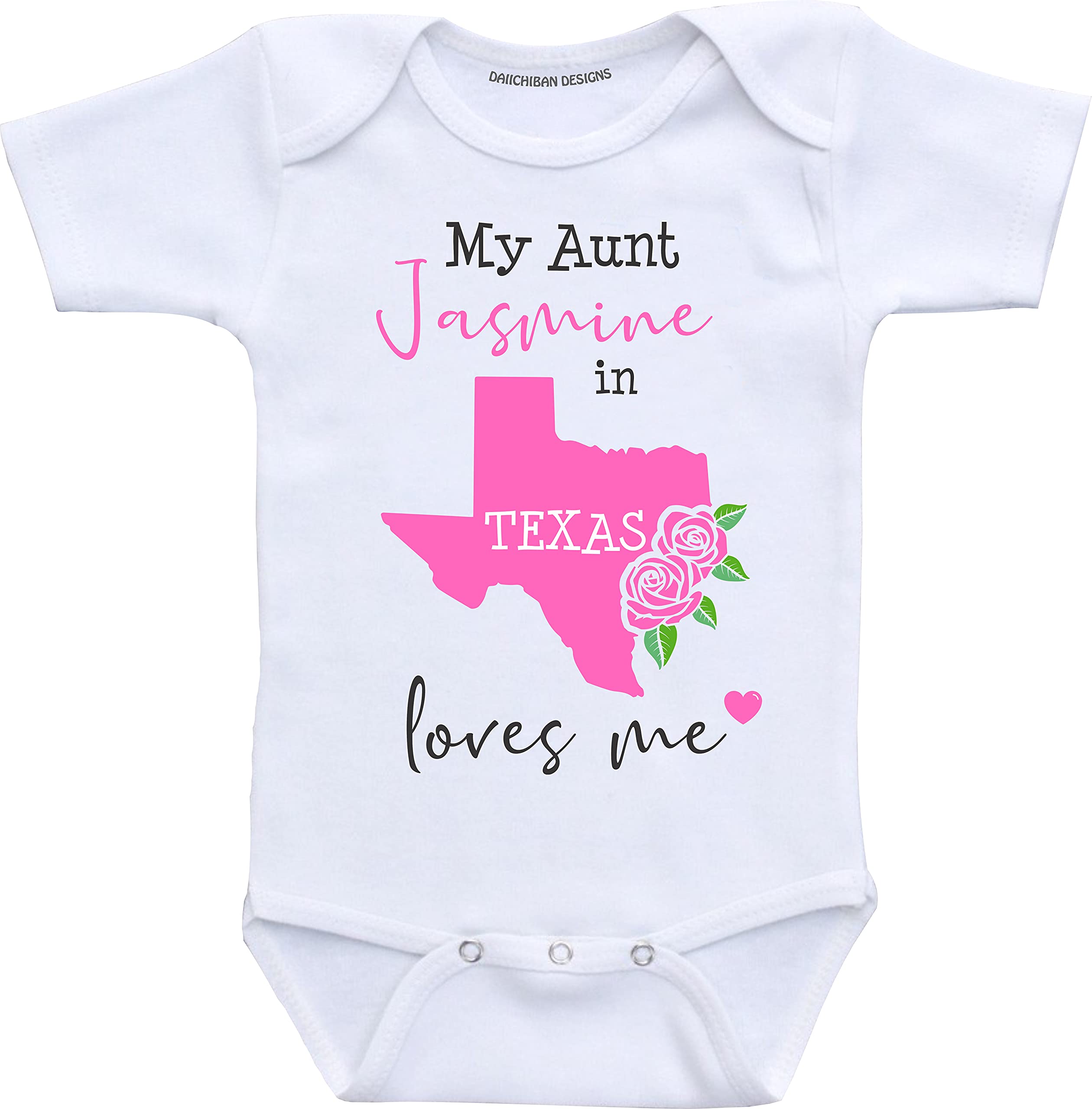 Daiichiban Designs Custom Aunt baby girl clothes