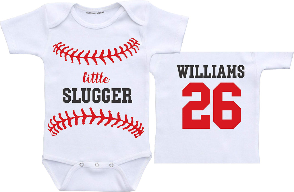 Daiichiban Designs baseball baby boy clothes custom