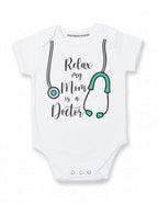 Daiichiban Designs My mom is a doctor baby clothes