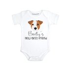 Personalized Dog baby gifts Jack Russel baby clothes