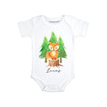 Daiichiban Designs Personalized Fox baby clothes for boys Custom name baby gifts