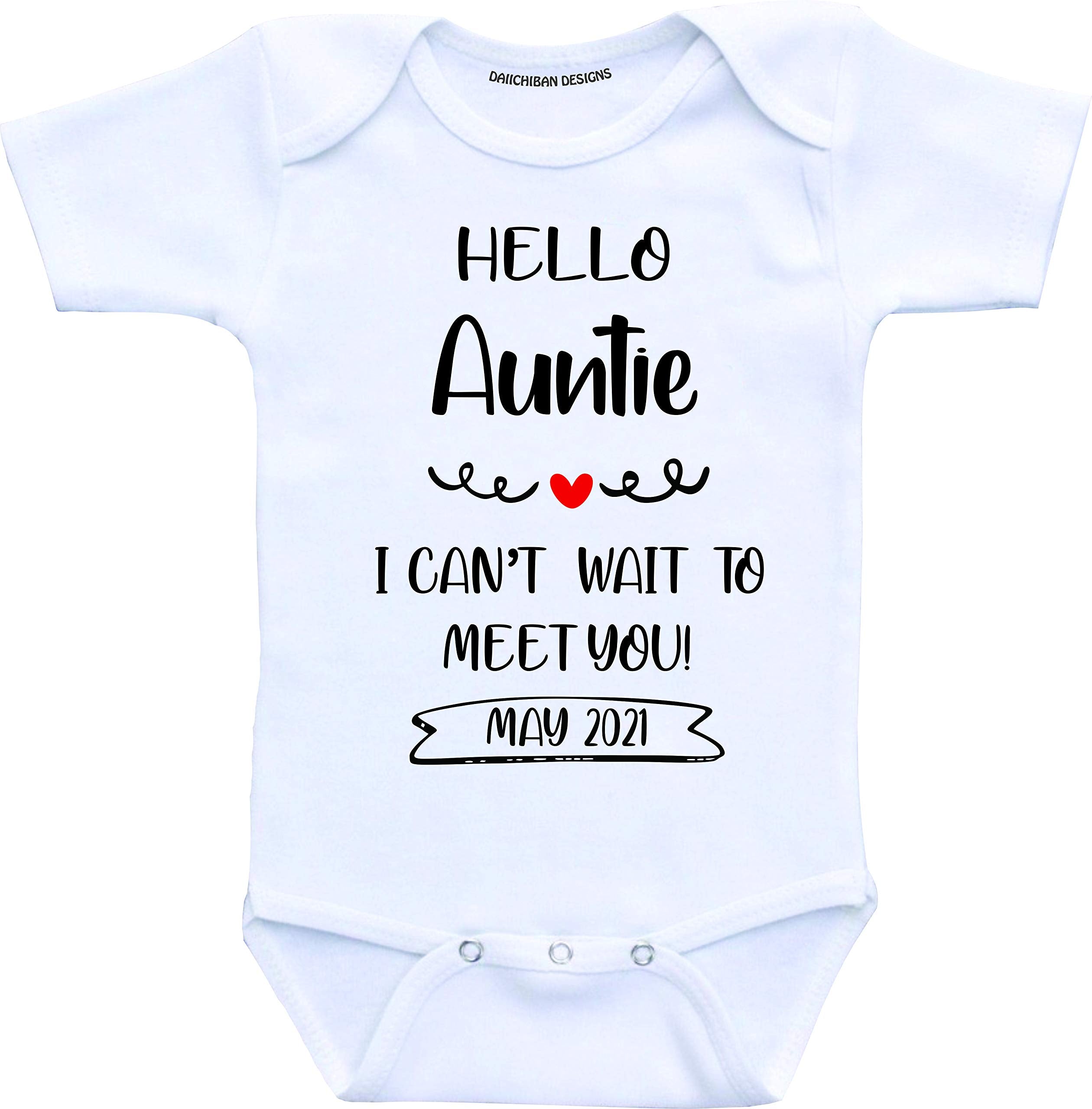 Daiichiban Designs Aunt pregnancy announcement gift