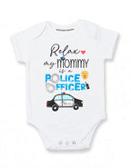 My mommy is a police officer baby clothes mom police baby gifts