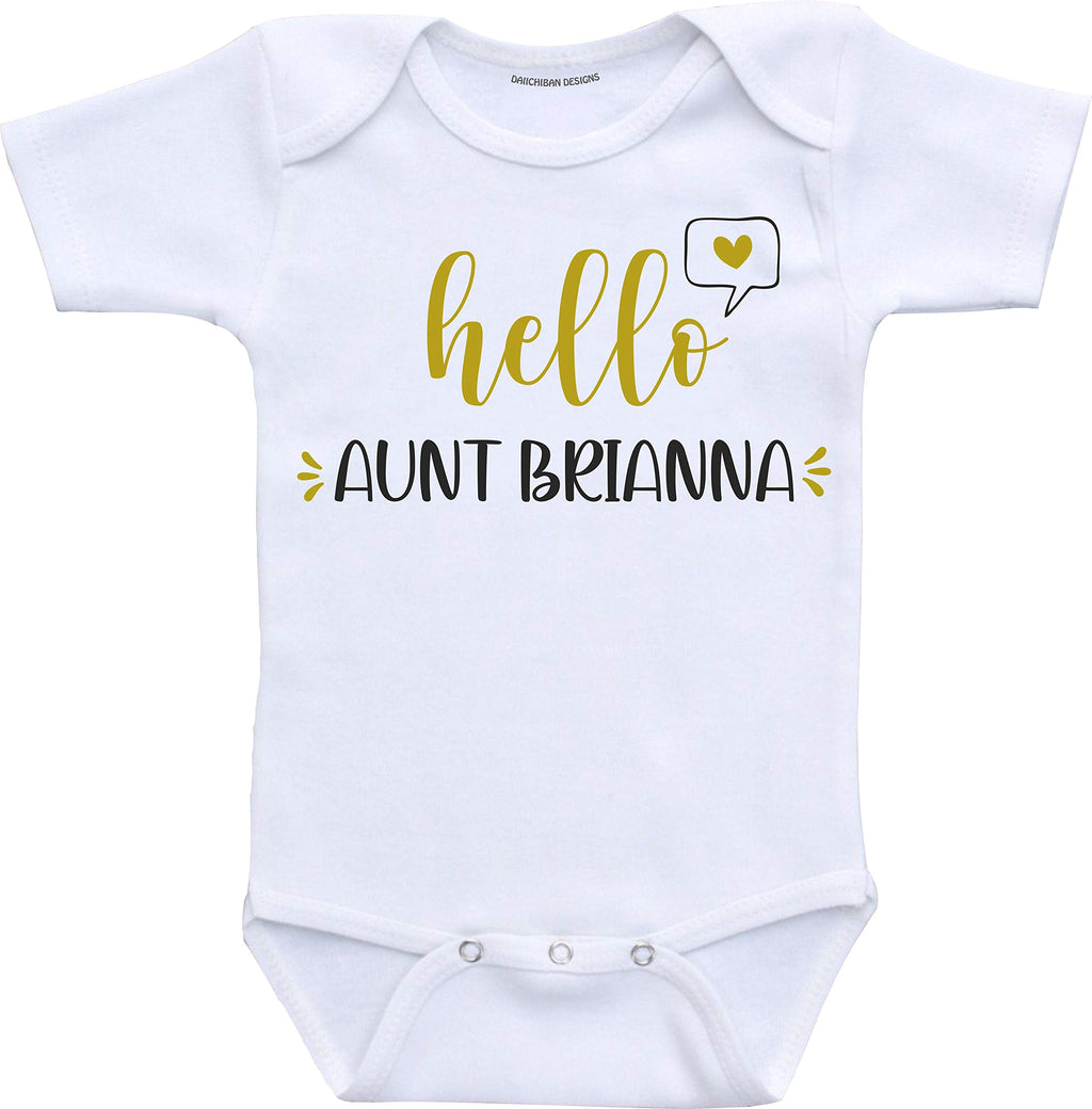 Daiichiban Designs Auntie baby announcements gifts pregnancy reveal to Aunt