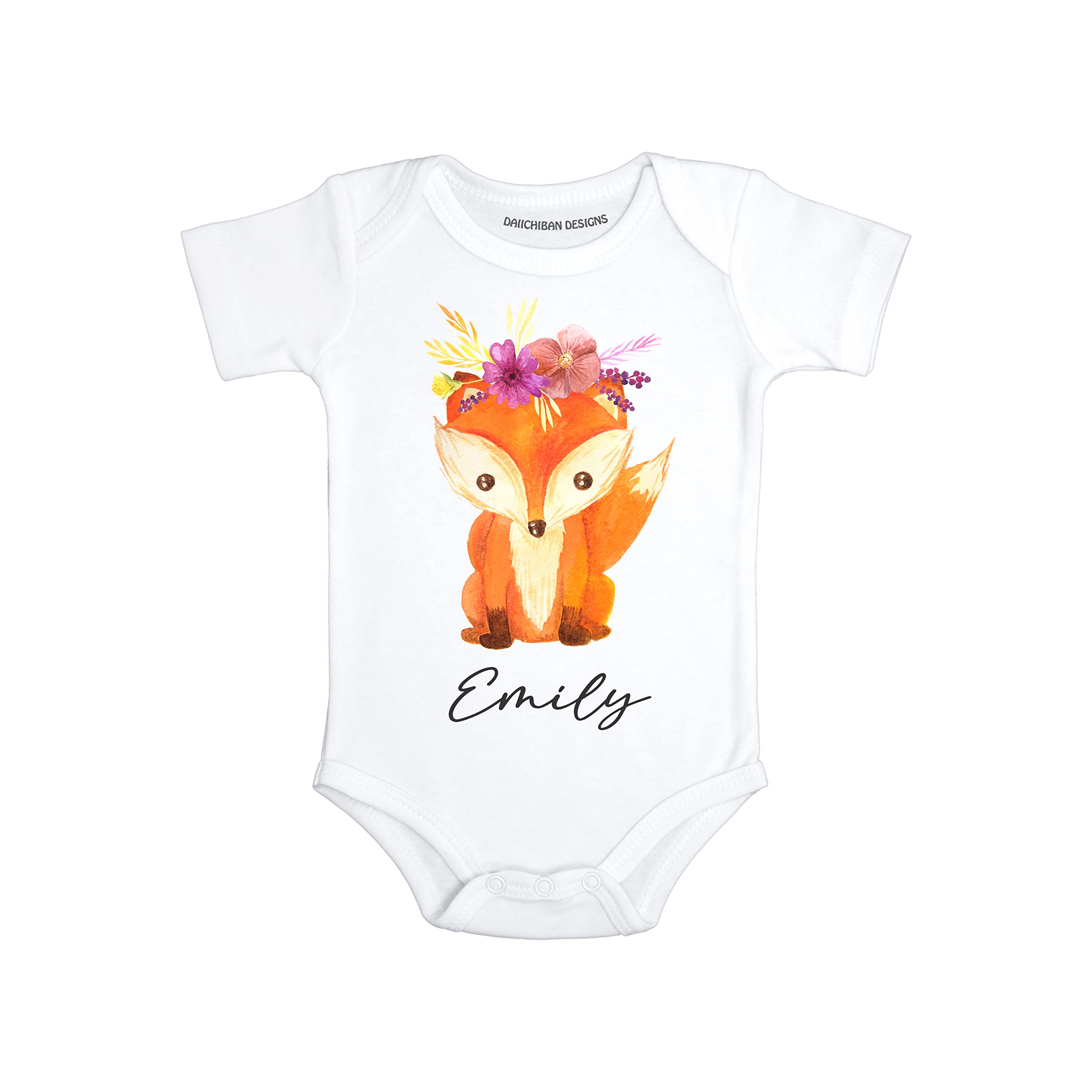 Daiichiban Designs Custom baby girl clothes with name Personalized gifts for baby girl