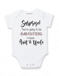 Daiichiban Designs Pregnancy surprise for Aunt and Uncle Funny baby announcement ideas