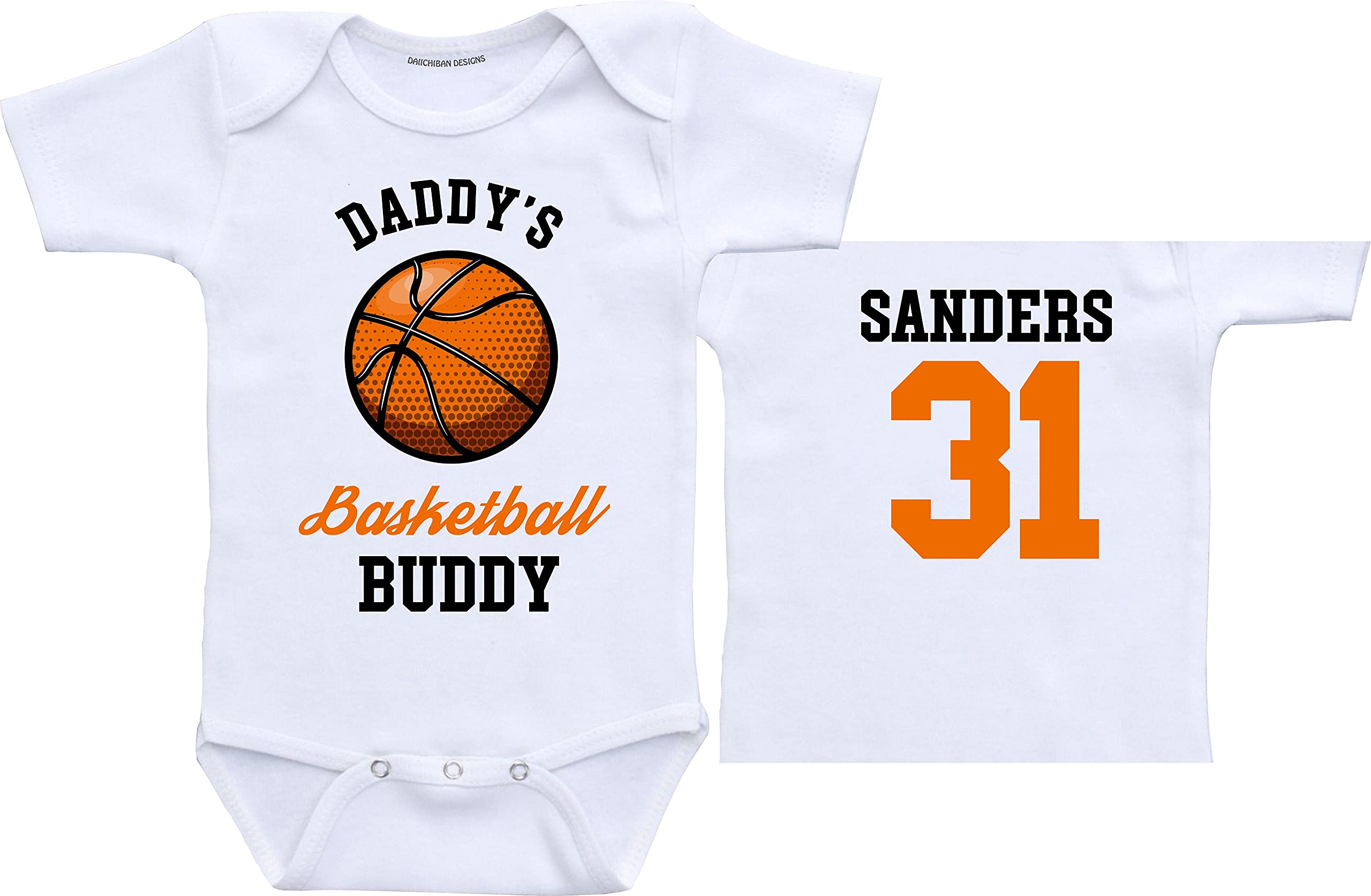 Daiichiban Designs Basketball baby clothes boy girl sports baby outfit