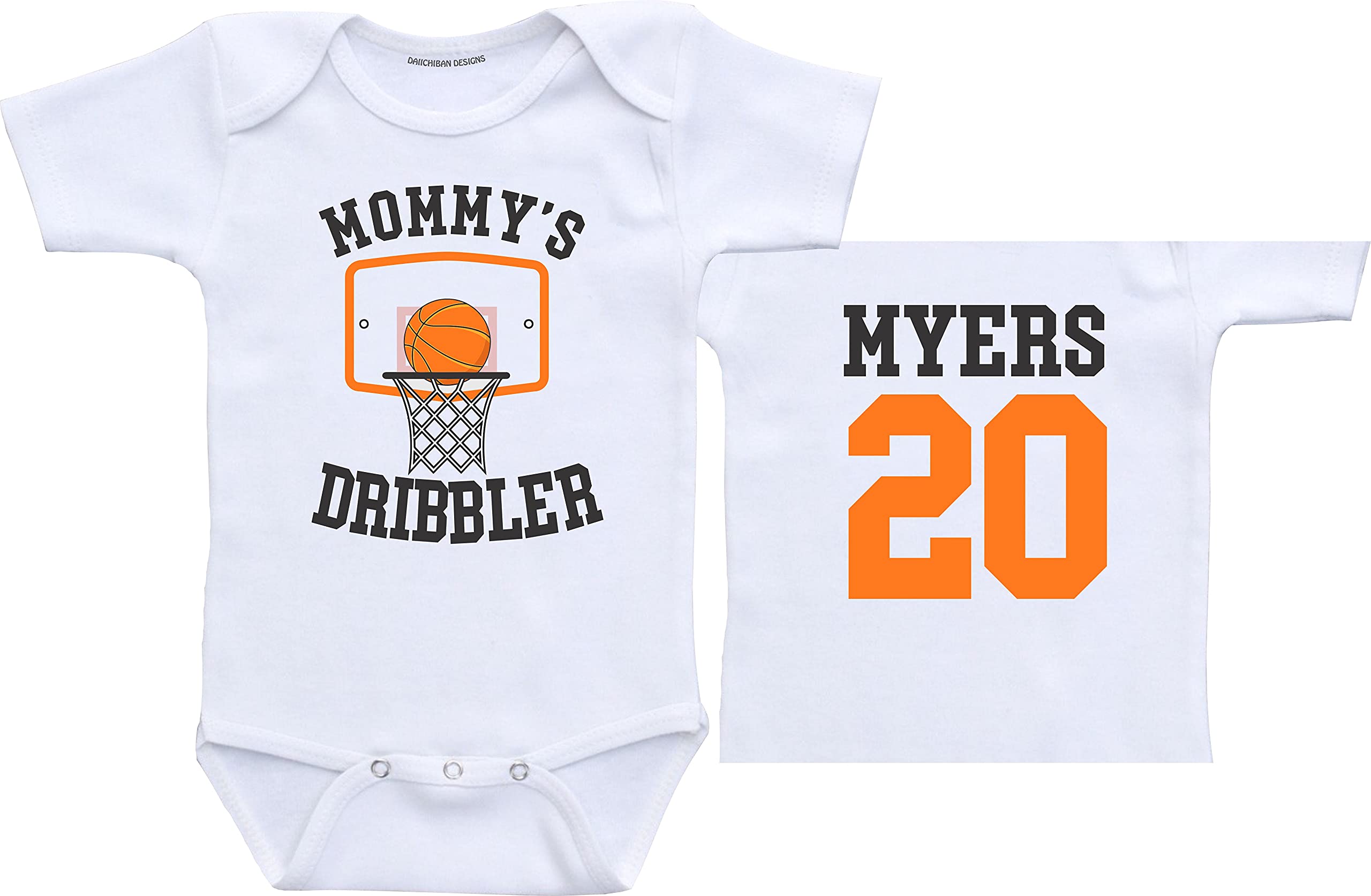 Daiichiban Designs Basketball baby boy outfit