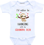 Daiichiban Designs Custom Grandpa baby clothes granddaughter gifts grandson