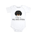 Personalized Dog baby clothes Dachshund baby gifts