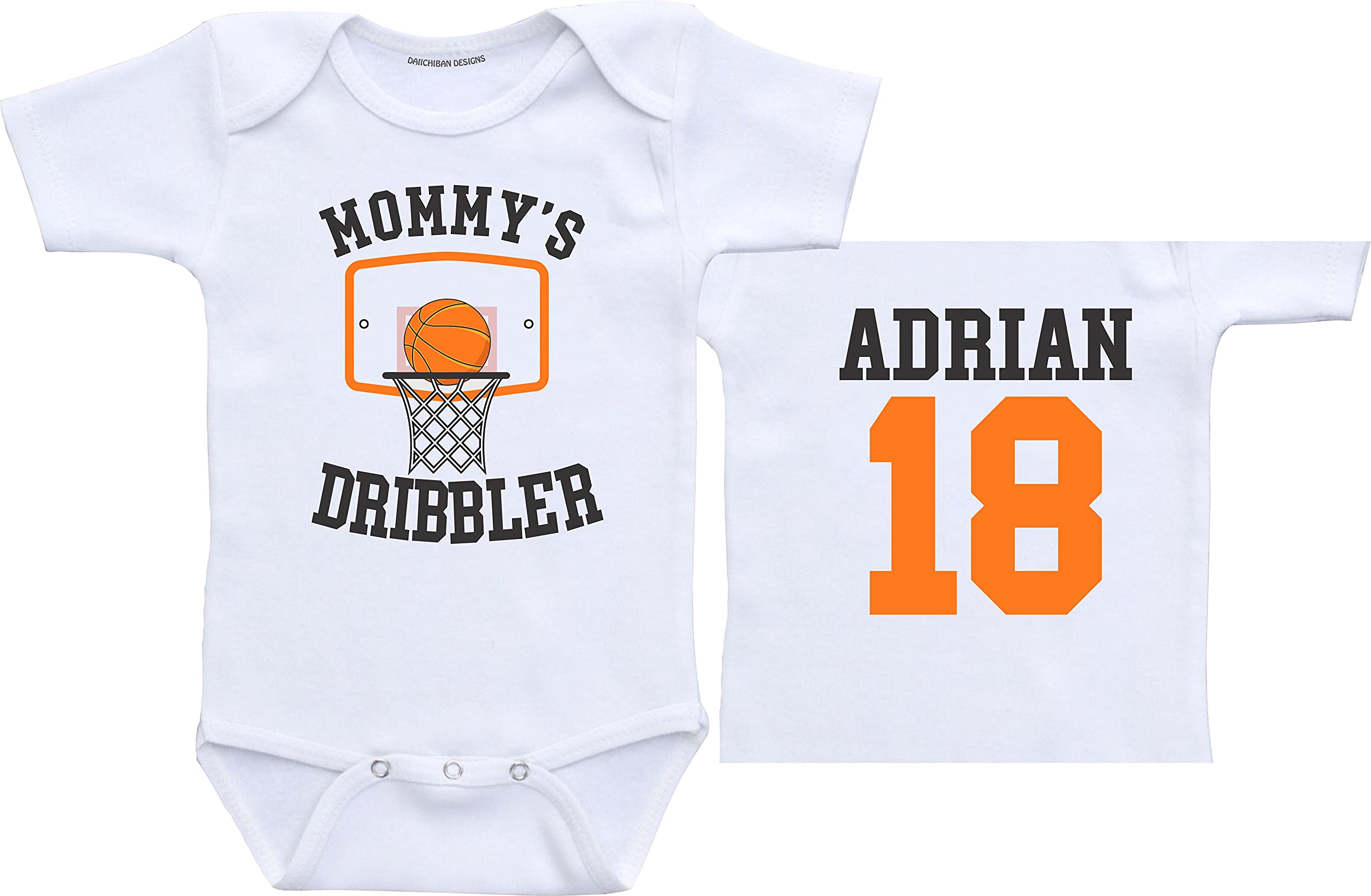 Daiichiban Designs Basketball baby boy outfit