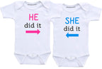 Daiichiban Designs Baby twins clothes boy and girl twin baby clothing