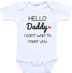 Daiichiban Designs Hello Daddy pregnancy announcement for Dad