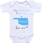 Daiichiban Designs Custom Aunt and Uncle baby gifts North Carolina baby clothes