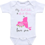 Daiichiban Designs Custom Aunt and Uncle baby gifts New York baby clothes