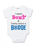 Daddy police baby girl outfit Police officer baby clothes