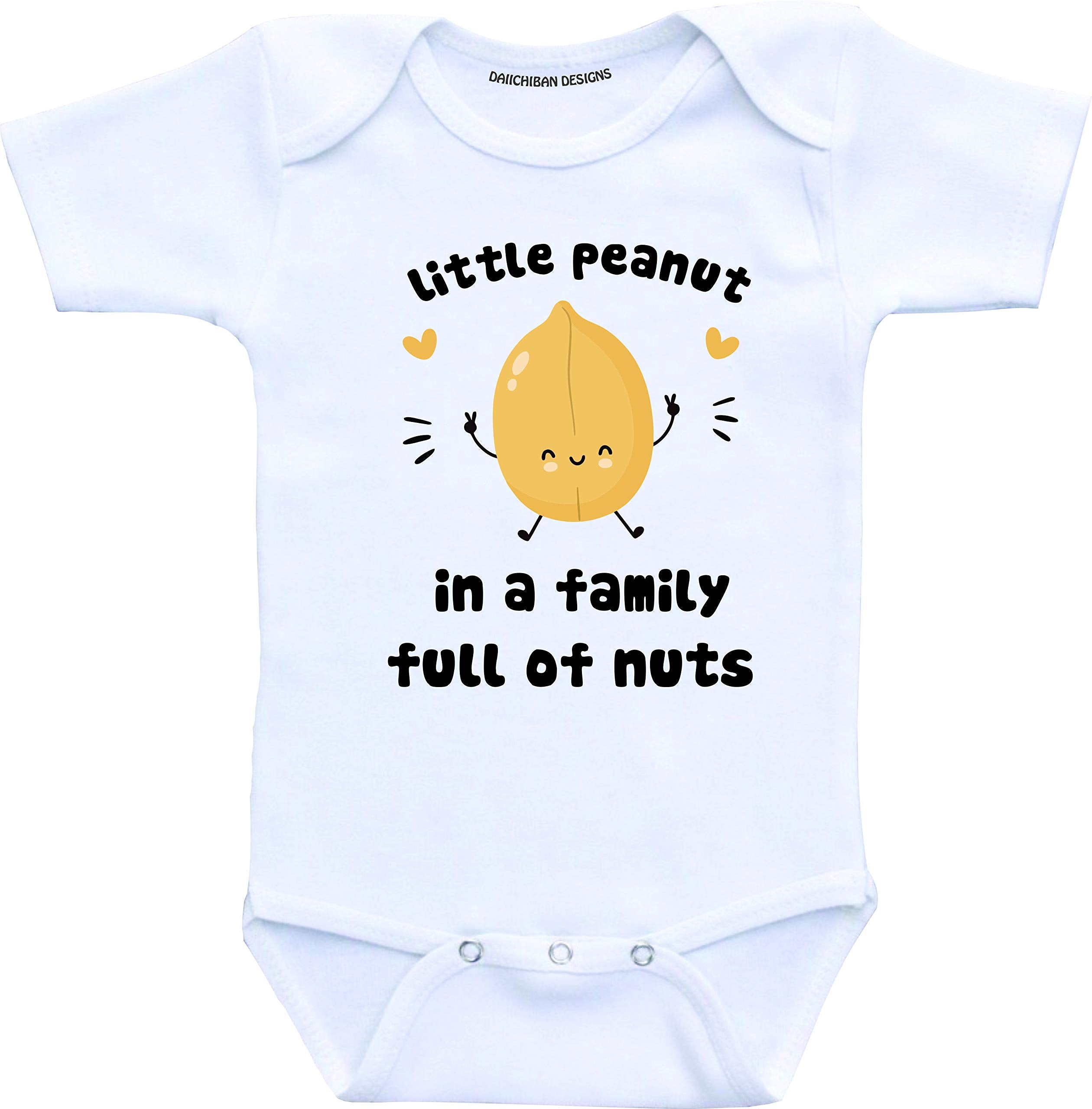 Daiichiban Designs little peanut funny baby clothes