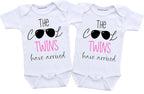 Twins outfits girls Funny Twin baby girl gifts