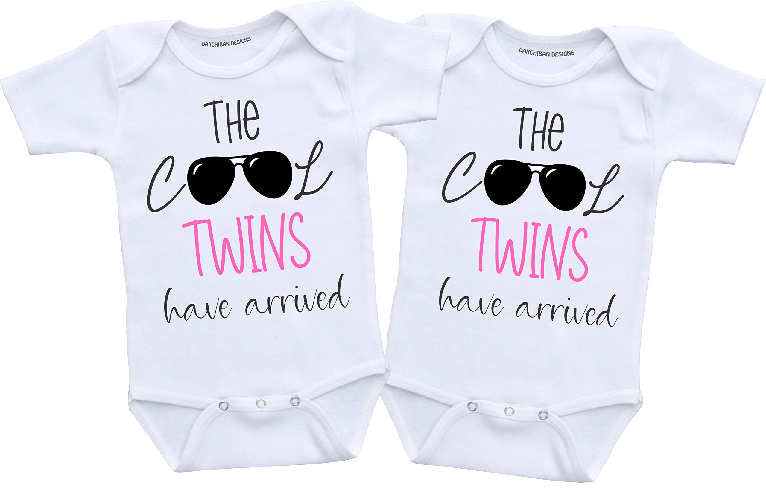 Twins outfits girls Funny Twin baby girl gifts