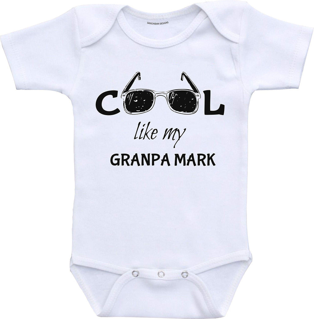 Daiichiban Designs Custom grandpa baby clothes