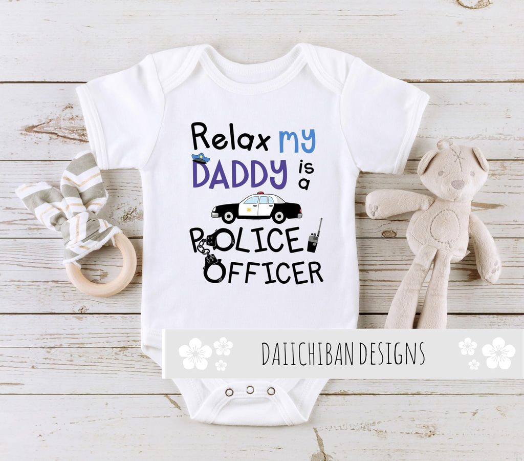 Daiichiban Designs Police Officer baby gifts