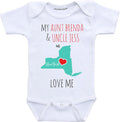 Daiichiban Designs My Aunt and Uncle love me baby clothes Customizable
