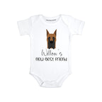 Personalized Great Dane baby clothes Dog sibling baby outfit