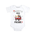 Daddys New Probie Firefighter baby clothes