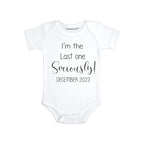 Daiichiban Designs Last One Seriously Funny baby announcement for family second third child announcement gifts