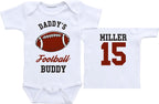 Daiichiban Designs Football baby outfit