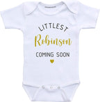 Daiichiban Designs Custom Pregnancy announcement gifts for family baby reveal ideas (3 months)