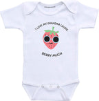 Daiichiban Designs Custom granddaughter grandson gifts from Grandma baby clothes