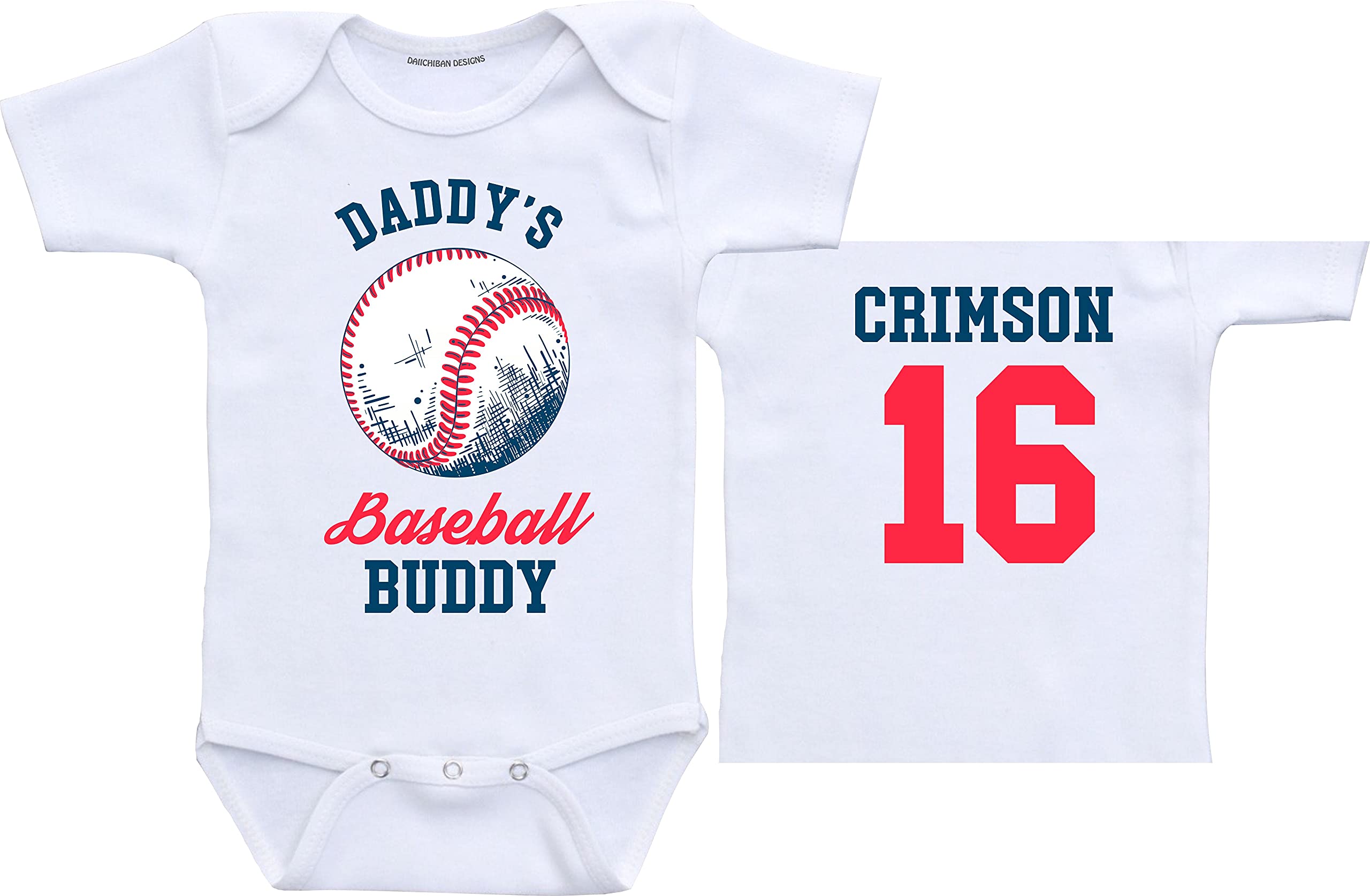 Daiichiban Designs Baseball baby clothes