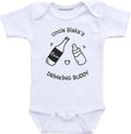 Uncle's Drinking Buddy Baby Clothes Custom Baby Gifts