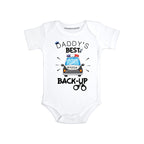 Daddys Backup Police outfit for baby boys