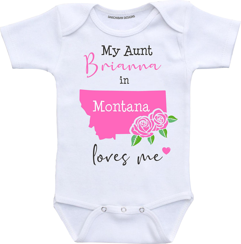 Daiichiban Designs Custom Aunt baby girl clothes
