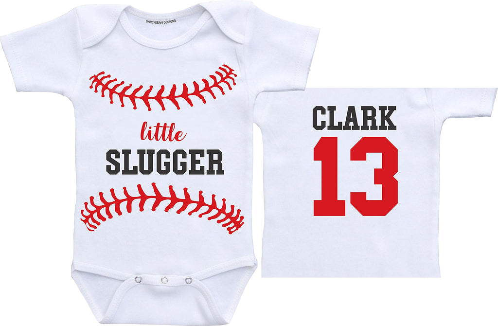 Daiichiban Designs baseball baby boy clothes custom