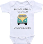 Daiichiban Designs Grandma custom for baby gifts from nana