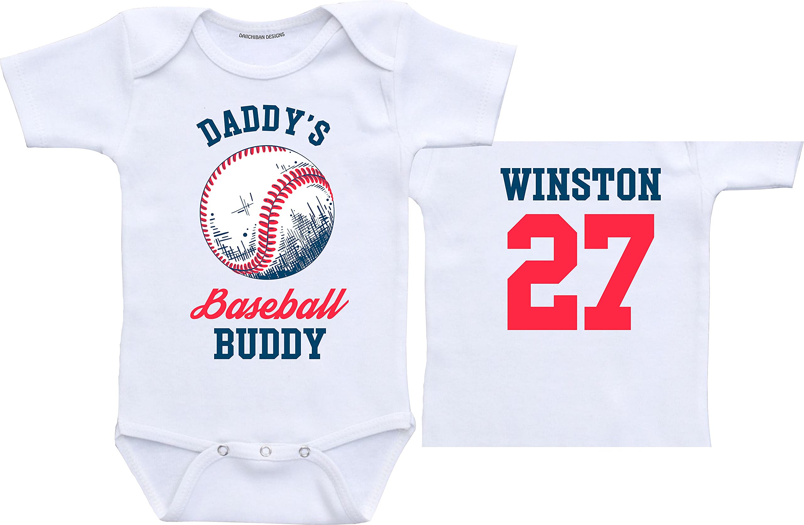 Daiichiban Designs Baseball baby clothes