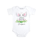 Daiichiban Designs Personalized baby gifts with name Elephant baby shower gifts for boys