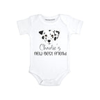 Personalized Dog baby gifts Dalmatian baby clothes