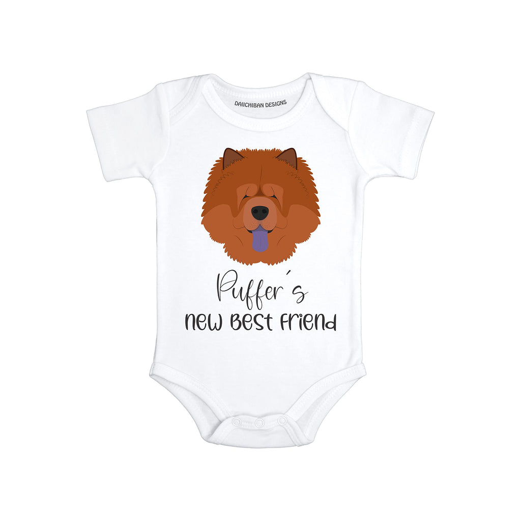 Custom Dog baby gifts Personalized Chow chow baby clothes